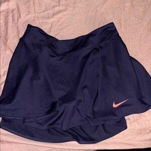 Nike Women's Dark Purple Skater Tennis Skort Skirt (with shorts attached)